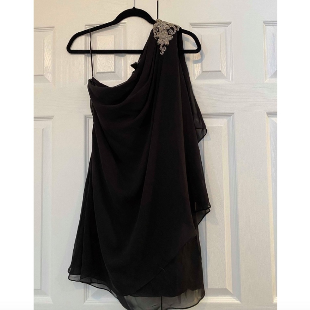 One Shouldered Cocktail Dress